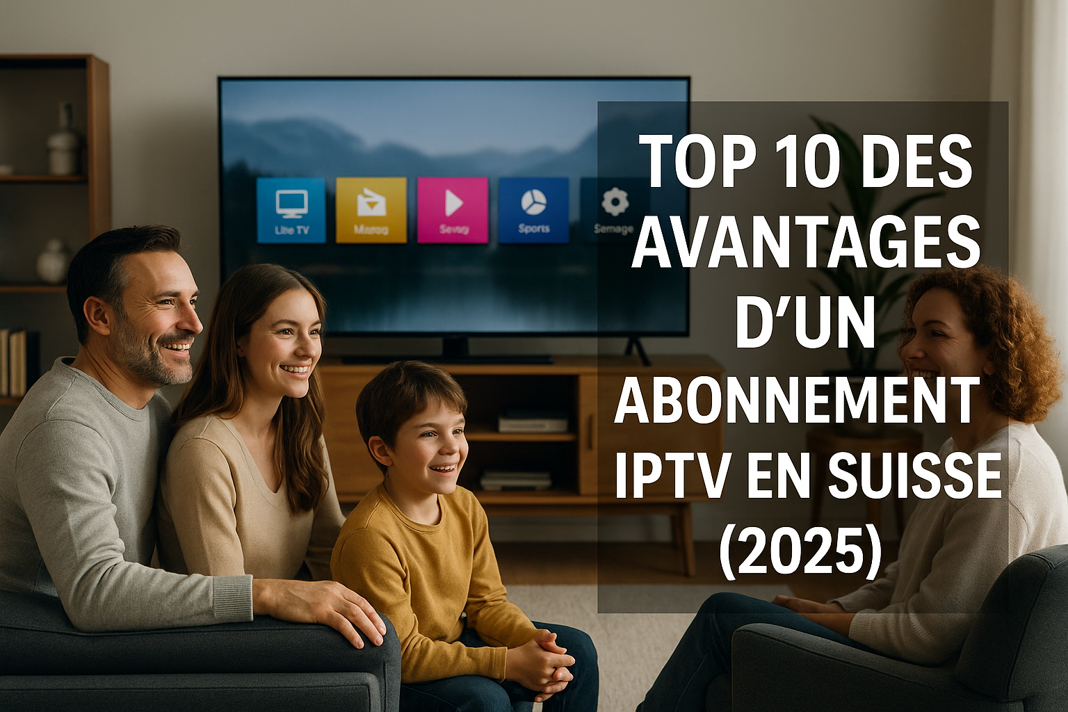 Top 10 des Avantages d’un Abonnement IPTV en Suisse (2025)